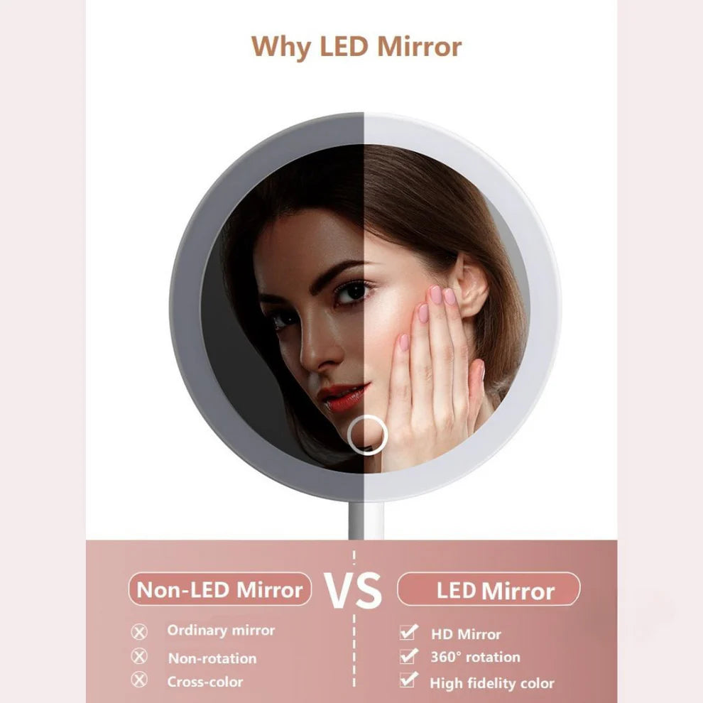 GlowMate™ Compact LED Vanity For Makeup & Jewelry