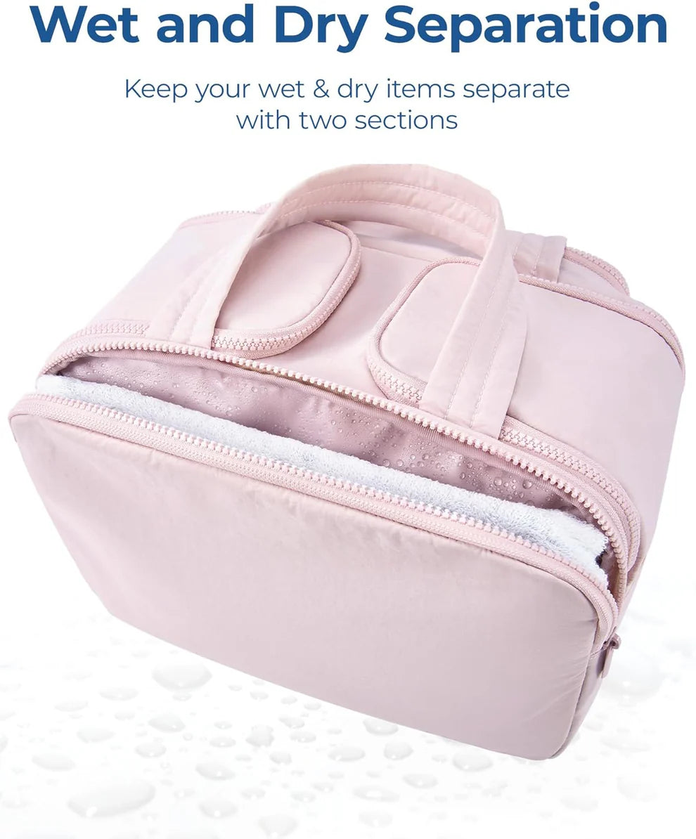 VoyageLuxe™ – All-in-One Makeup, Travel & Toiletry Bag