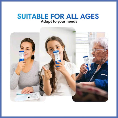 Gladigo™ BreatheEase – Portable Nebulizer for Instant Relief Anywhere