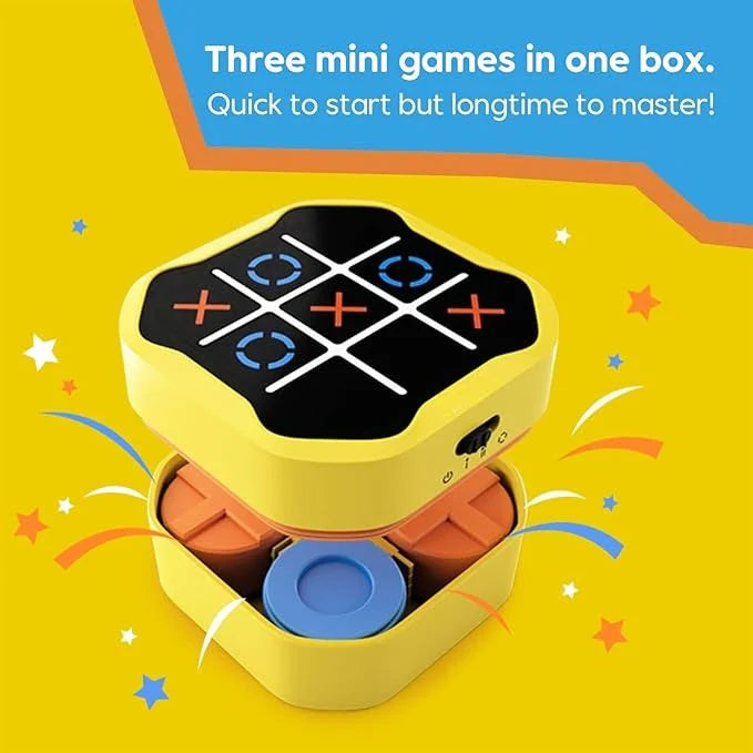 MindGrid™ Smart Tic-Tac-Toe™ – Interactive Focus & Memory Game for Kids