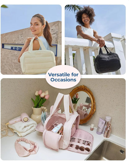 VoyageLuxe™ – All-in-One Makeup, Travel & Toiletry Bag