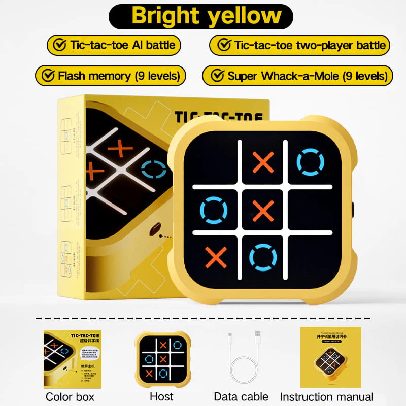MindGrid™ Smart Tic-Tac-Toe™ – Interactive Focus & Memory Game for Kids