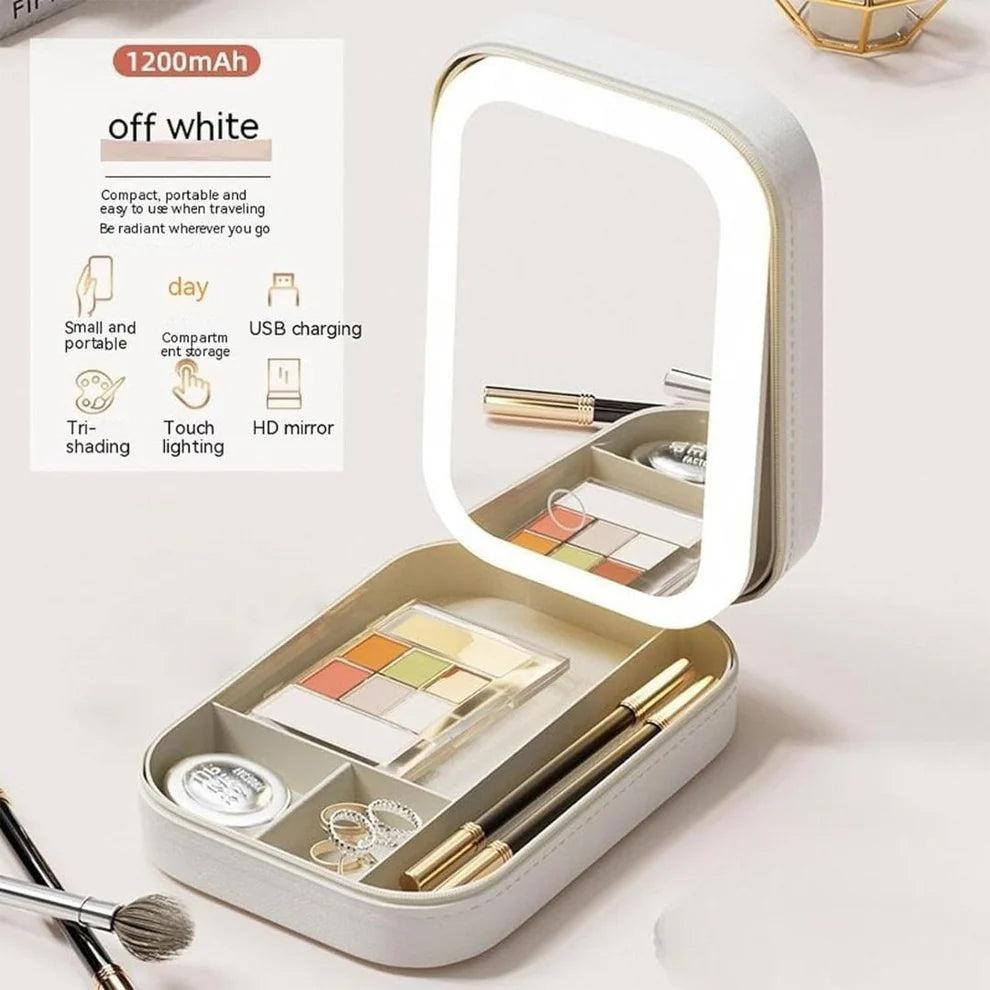 GlowMate™ Compact LED Vanity For Makeup & Jewelry