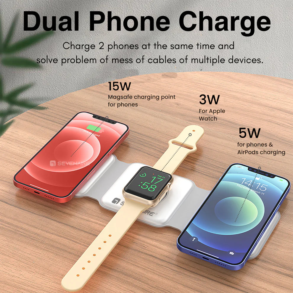 MagSafe™ 3 in 1 Foldable Wireless Charger