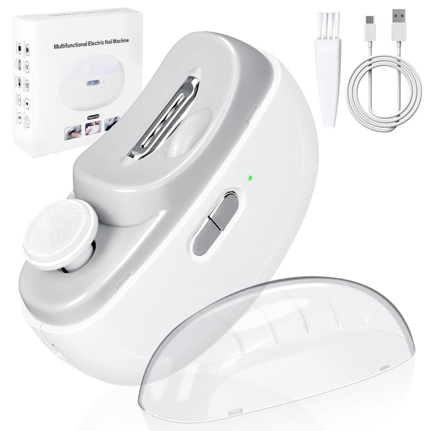 Gladigo NailEase™ 2-in-1 Automatic Electric Nail Cutter And Polishing