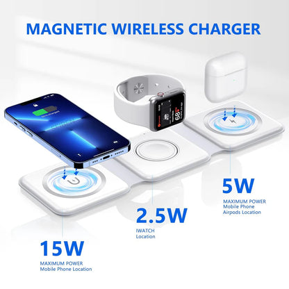 MagSafe™ 3 in 1 Foldable Wireless Charger