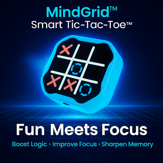 MindGrid™ Smart Tic-Tac-Toe™ – Interactive Focus & Memory Game for Kids