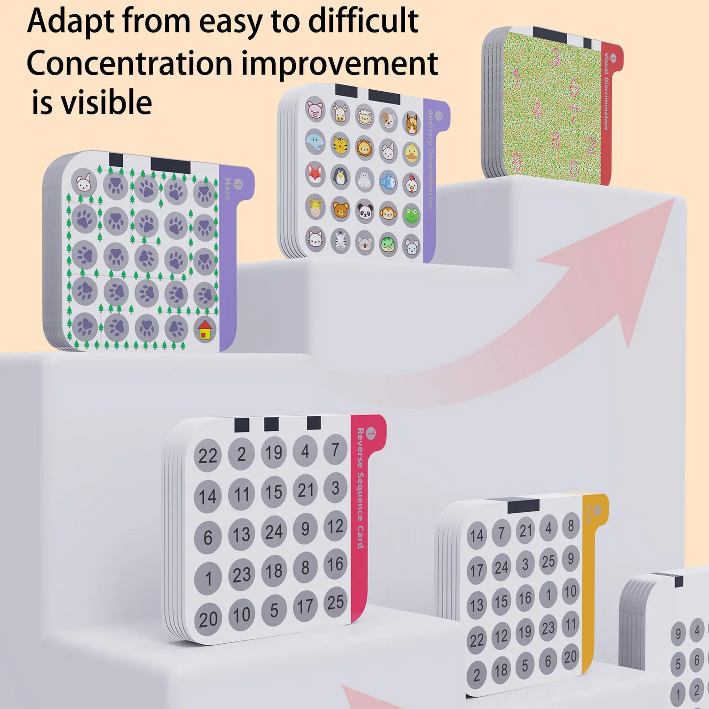 Gladigo™ Schulte Focus Training Machine™ – Early Learning Cognitive Toy for Kids