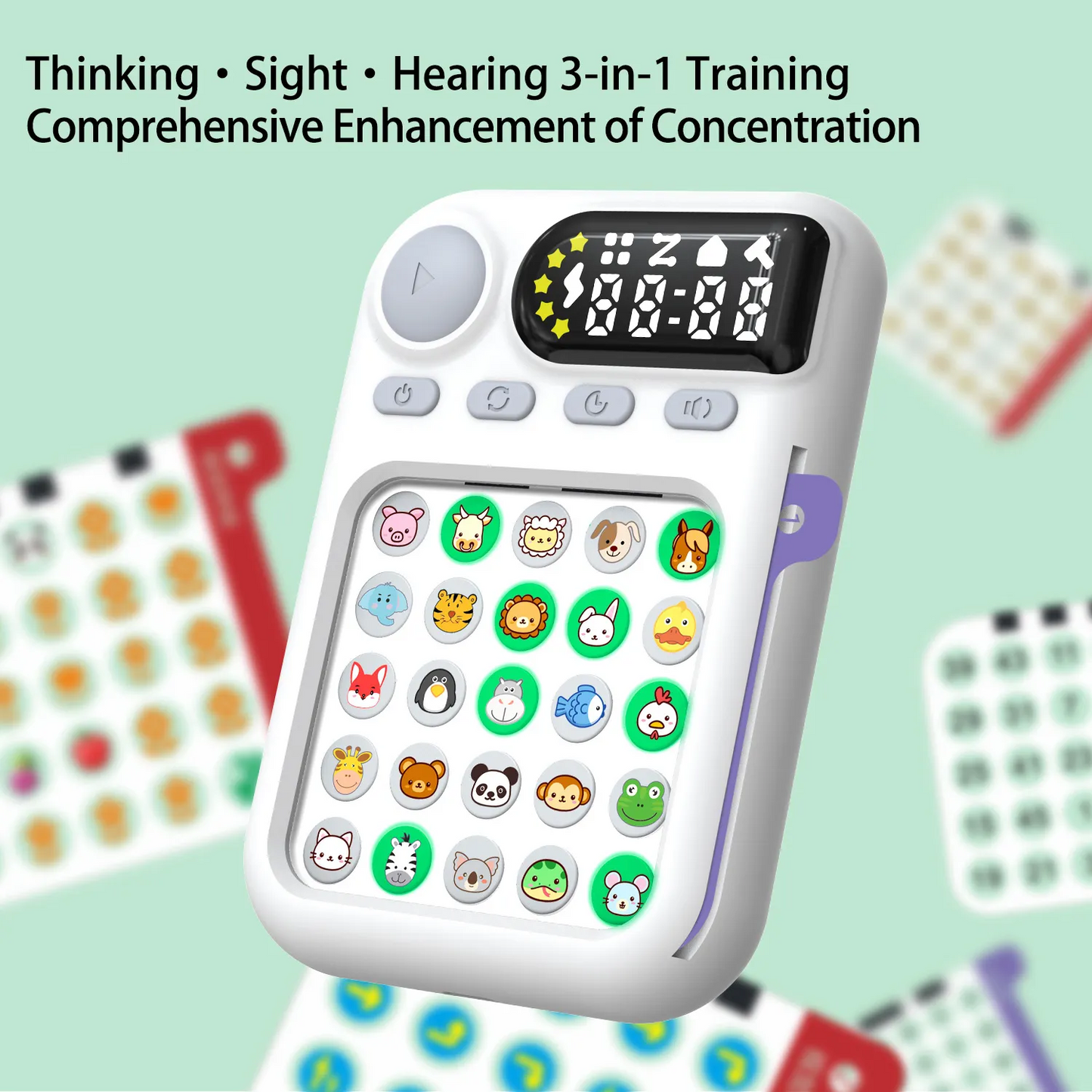 Gladigo™ Schulte Focus Training Machine™ – Early Learning Cognitive Toy for Kids