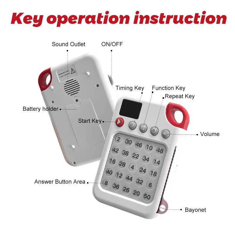 Gladigo™ Schulte Focus Training Machine™ – Early Learning Cognitive Toy for Kids