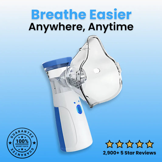 Gladigo™ BreatheEase – Portable Nebulizer for Instant Relief Anywhere