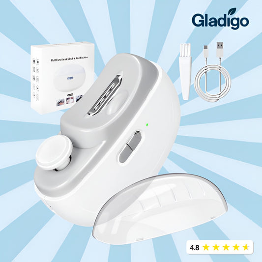 Gladigo NailEase™ 2-in-1 Automatic Electric Nail Cutter And Polishing