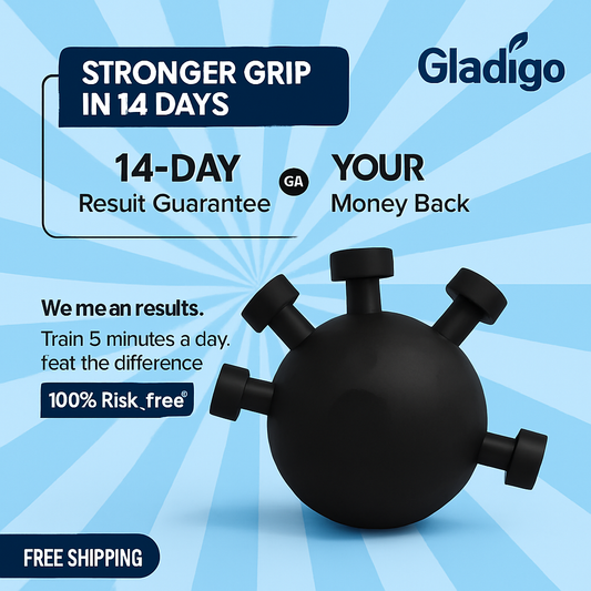 Gladigo™ VeinClaw Pro Grip Strengthener – Forearm & Hand Trainer